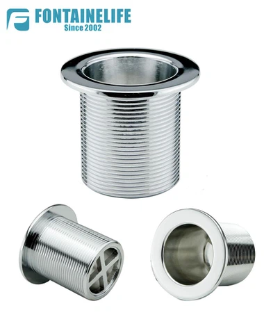 1-1/2" NPS misiņa hromēta kanalizācija