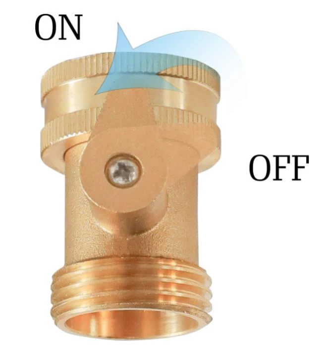 Brass Garden Hose Shut Off Valve